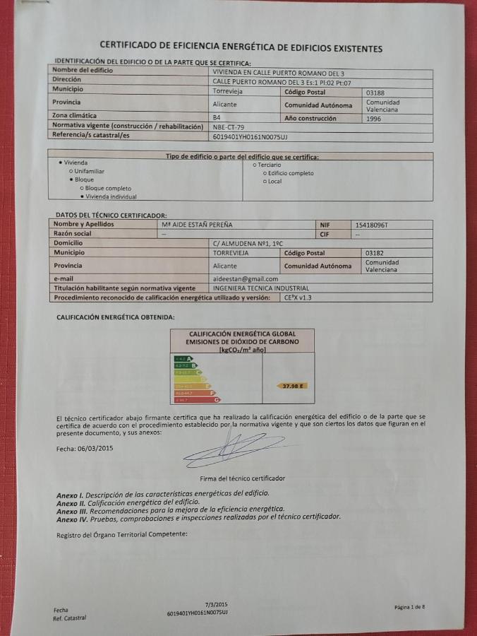 Apartament Pinada Beach La Mata  Exteriör bild